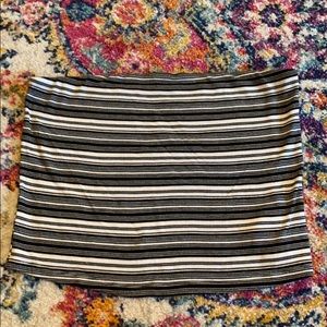 Black/blue/white American eagle tube top
